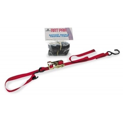 Ancra Integra Rat Pak, 2-Ratchet Tie Downs, Red